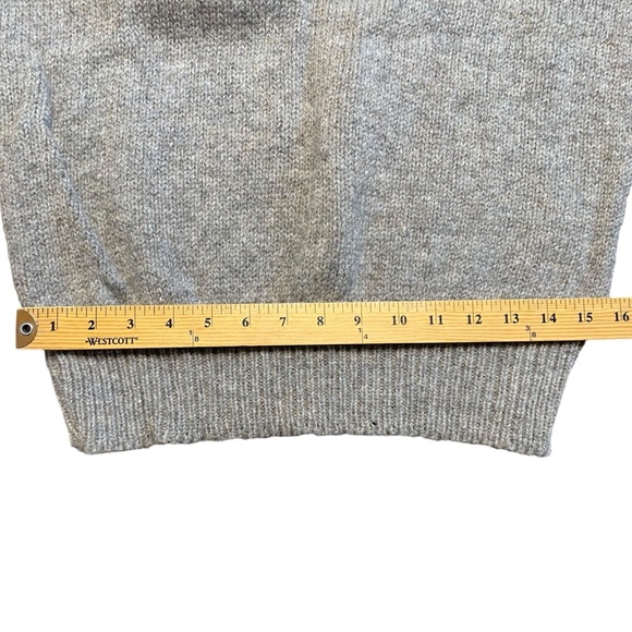 Hoyle Knitting Mills The Ragg Knit Henley Sweater Wmns XL Made in USA Wool Blend - Picture 9 of 10
